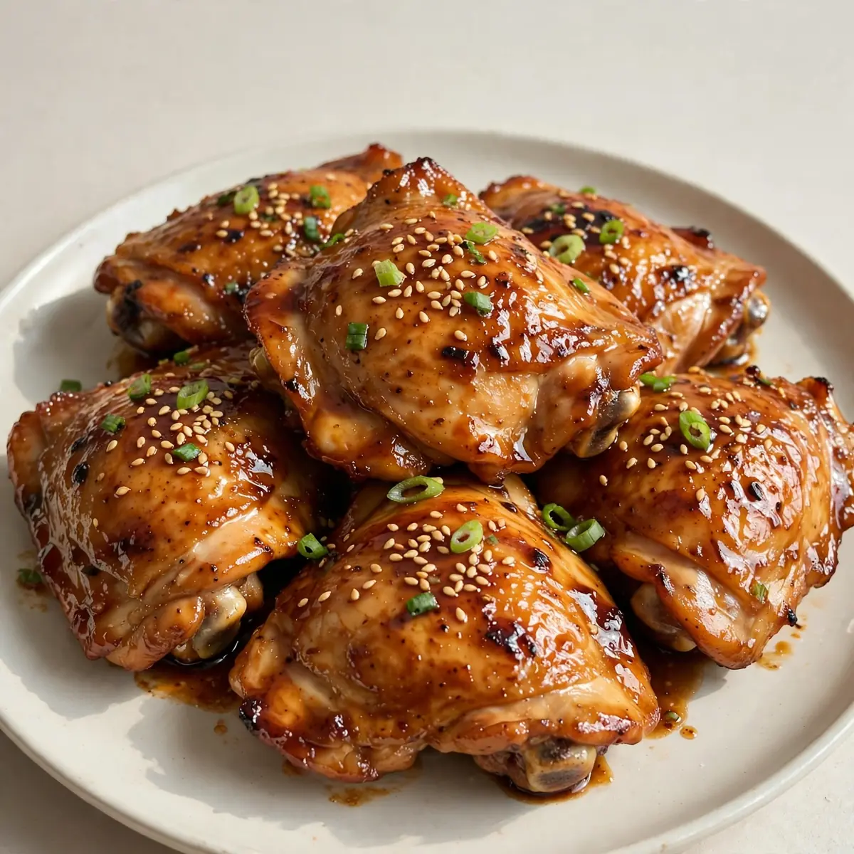 Quick Air Fryer Teriyaki Chicken Thighs