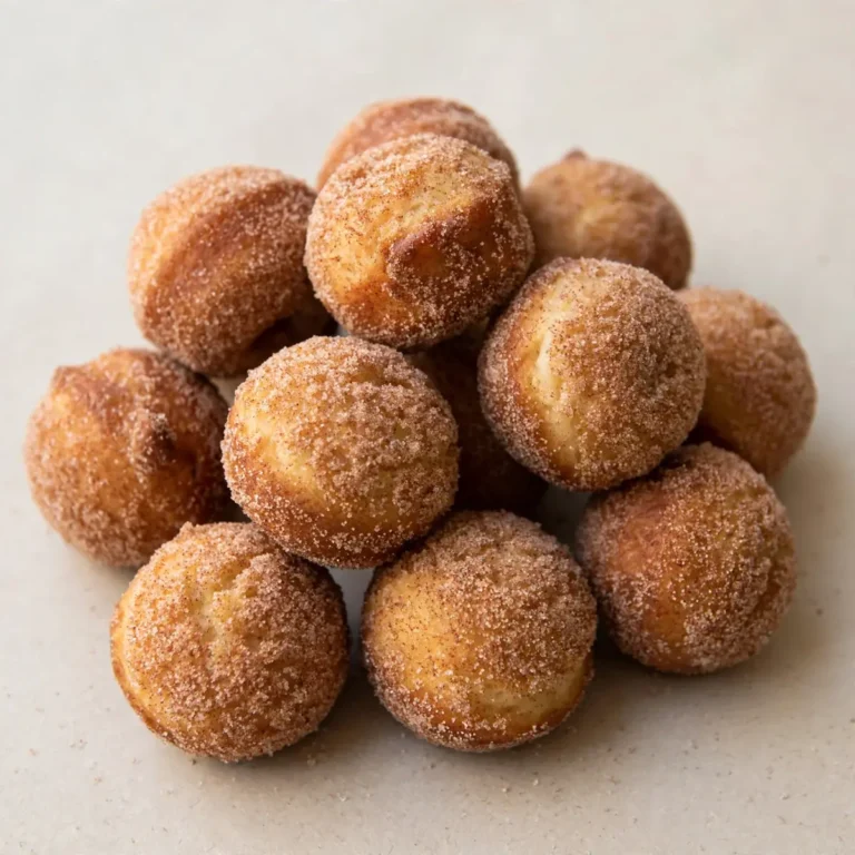 Quick Baked Cinnamon Sugar Donut Holes