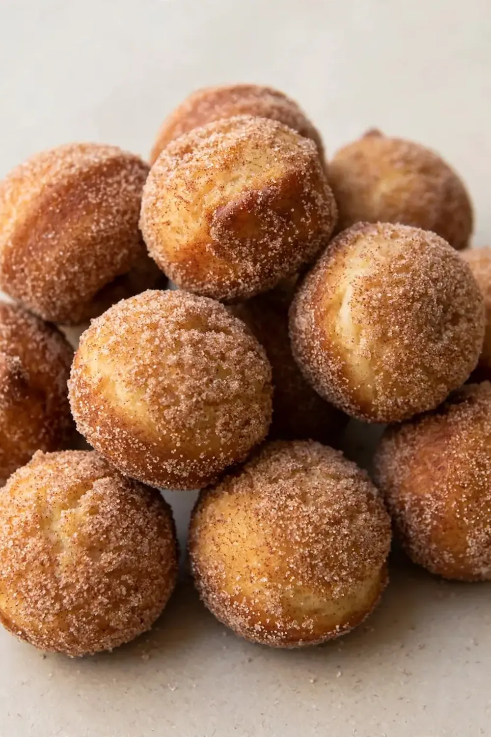 Baked Cinnamon Sugar Donut Holes
