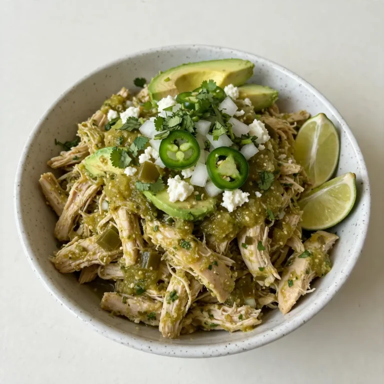 Quick Instant Pot Salsa Verde Chicken