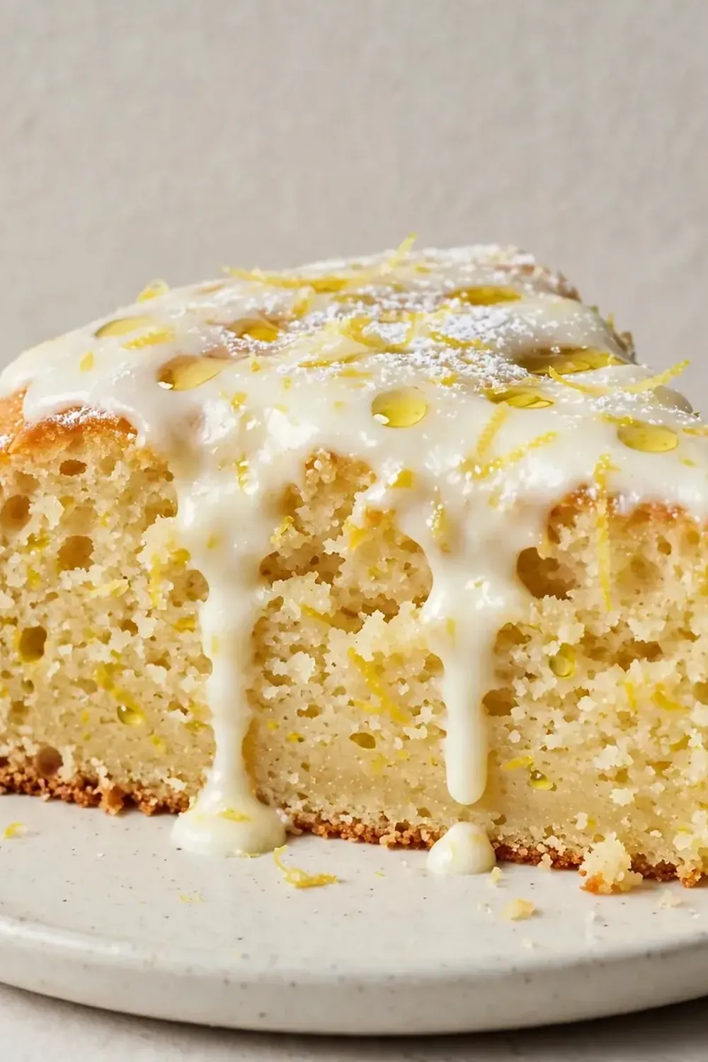 Lemon Olive Oil Yogurt Cake