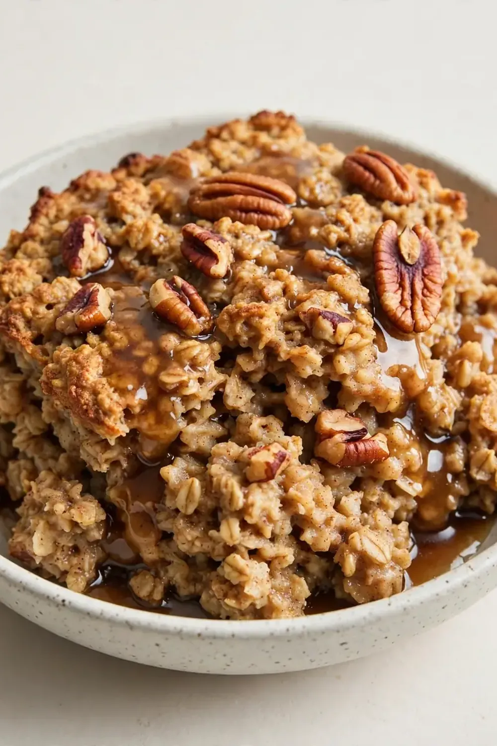 Maple Pecan Baked Oatmeal