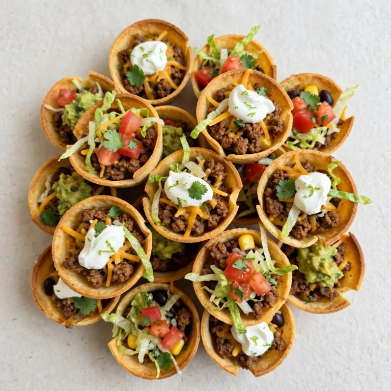 Quick Mini Taco Cups For Busy Weeknights