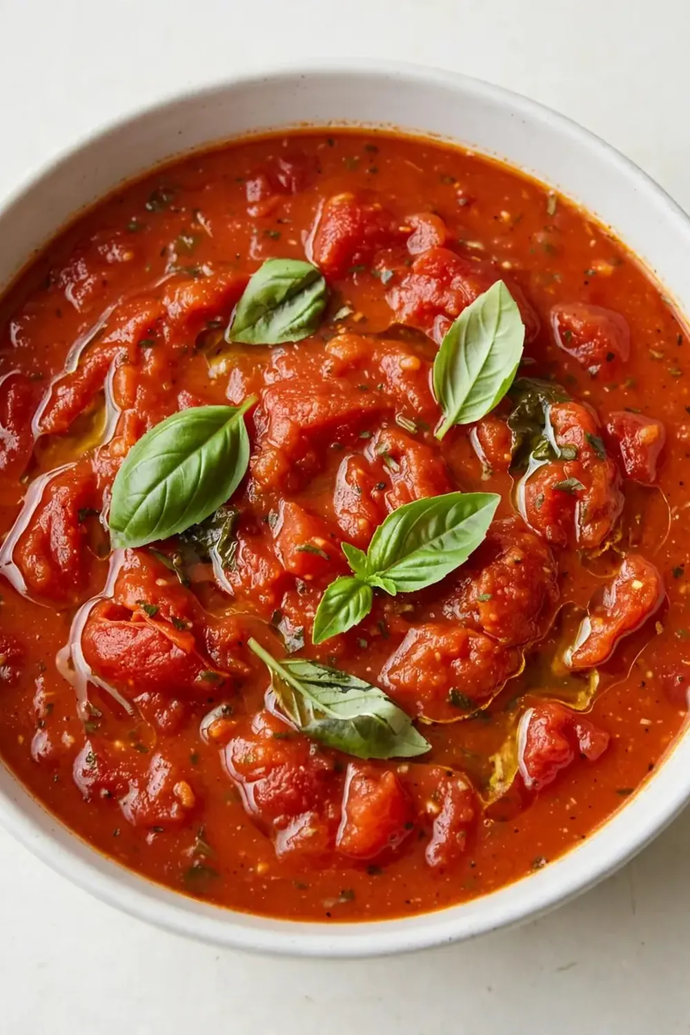 Slow Cooker Tomato Basil Soup