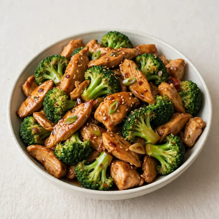 Quick Weeknight Chicken And Broccoli Stir-Fry