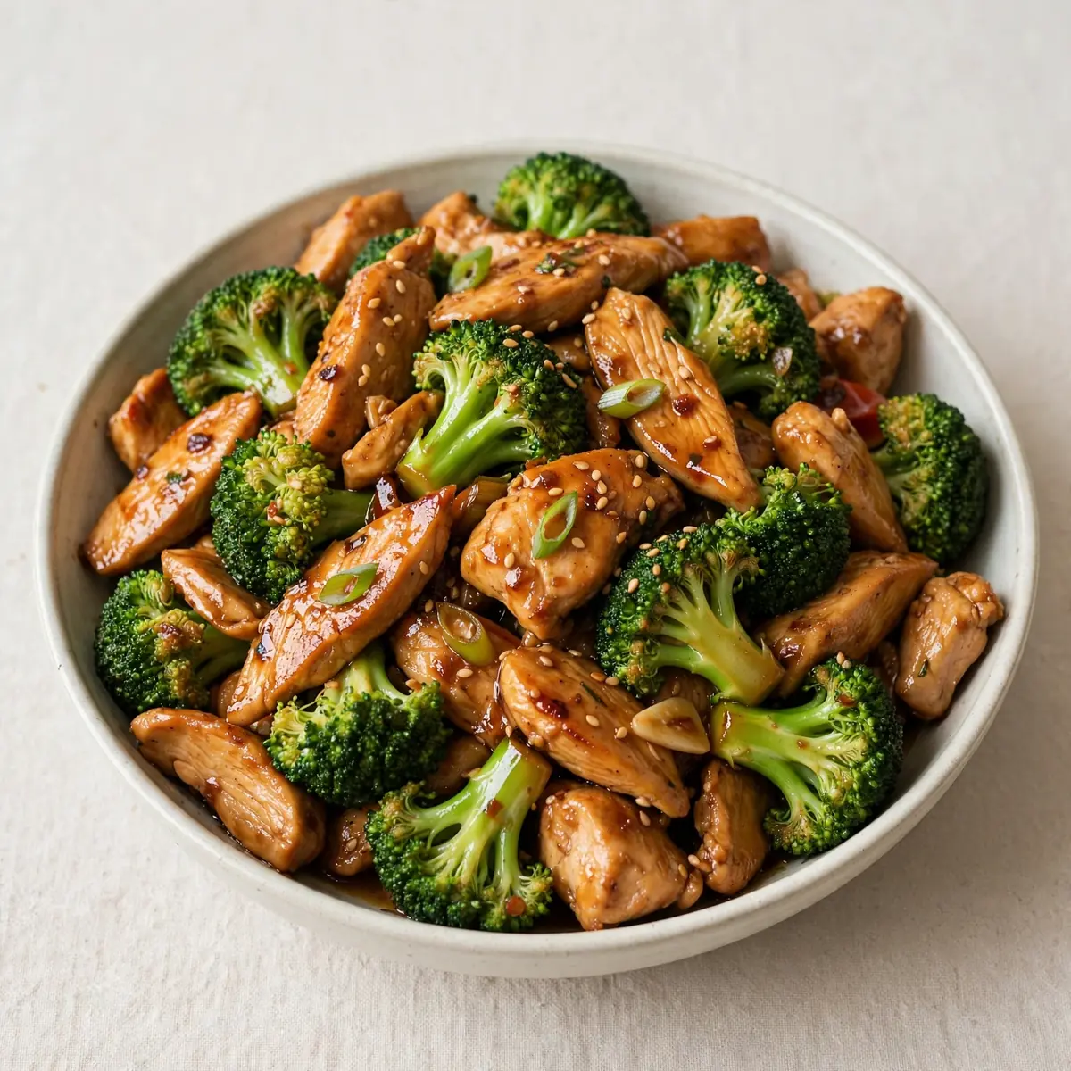 Quick Weeknight Chicken And Broccoli Stir-Fry