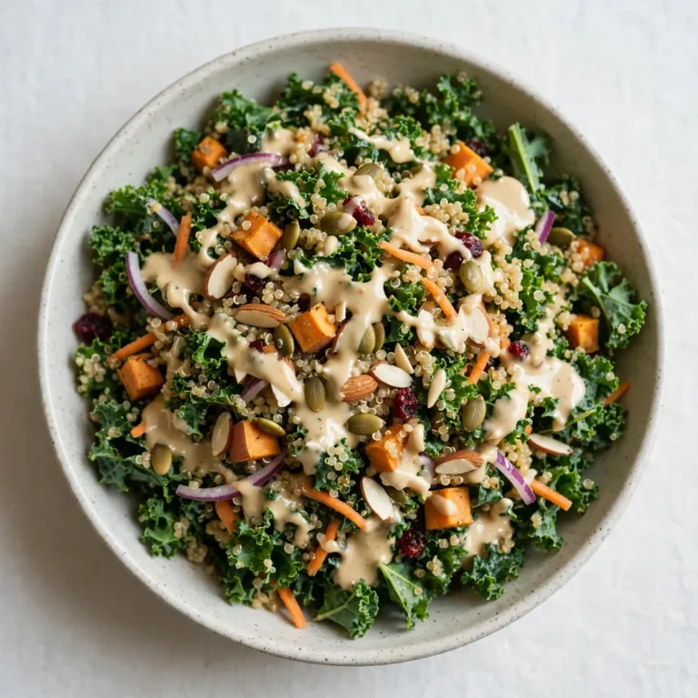 Quick Weeknight Kale Quinoa Salad