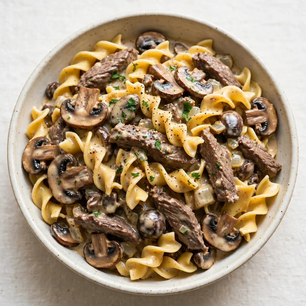 Cozy Beef Stroganoff with Mushrooms