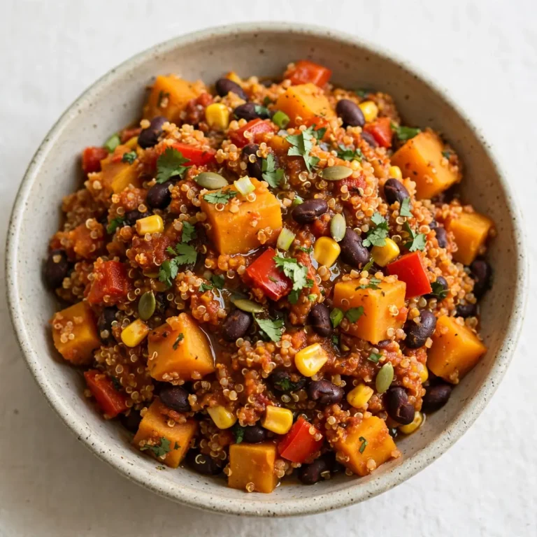 Cozy Butternut Squash Chili With Quinoa