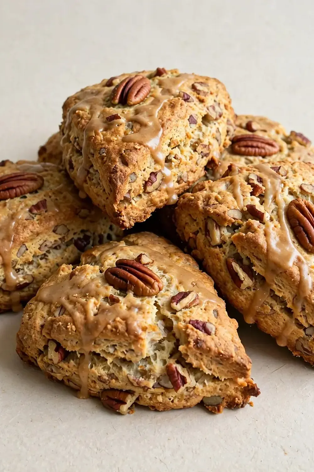 maple pecan scones