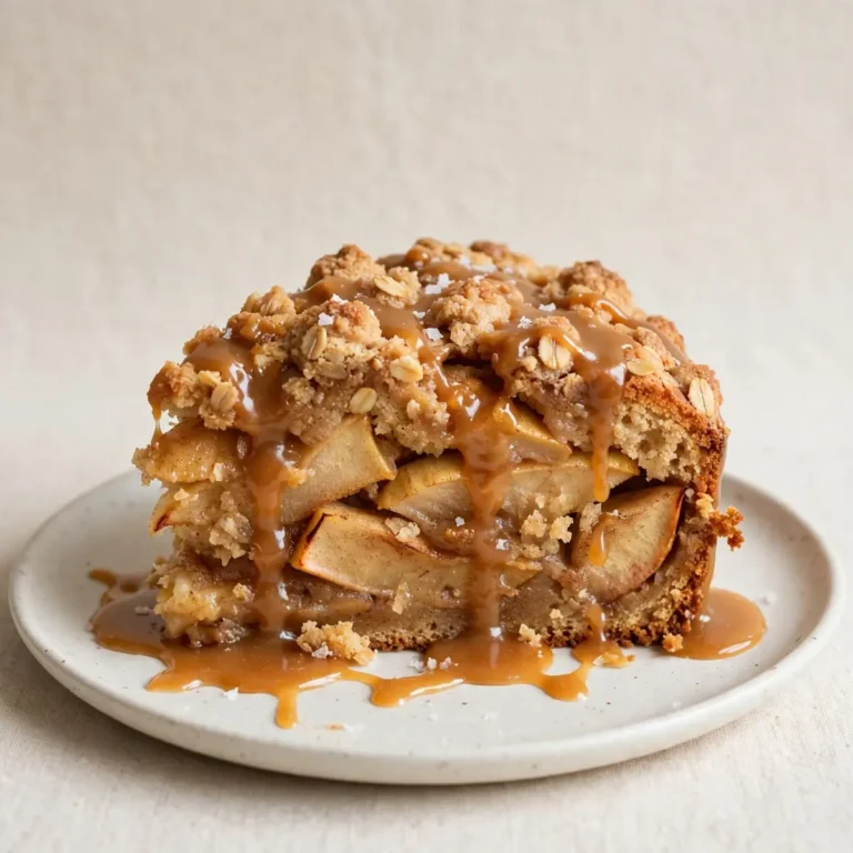 Mouthwatering Salted Caramel Apple Cake