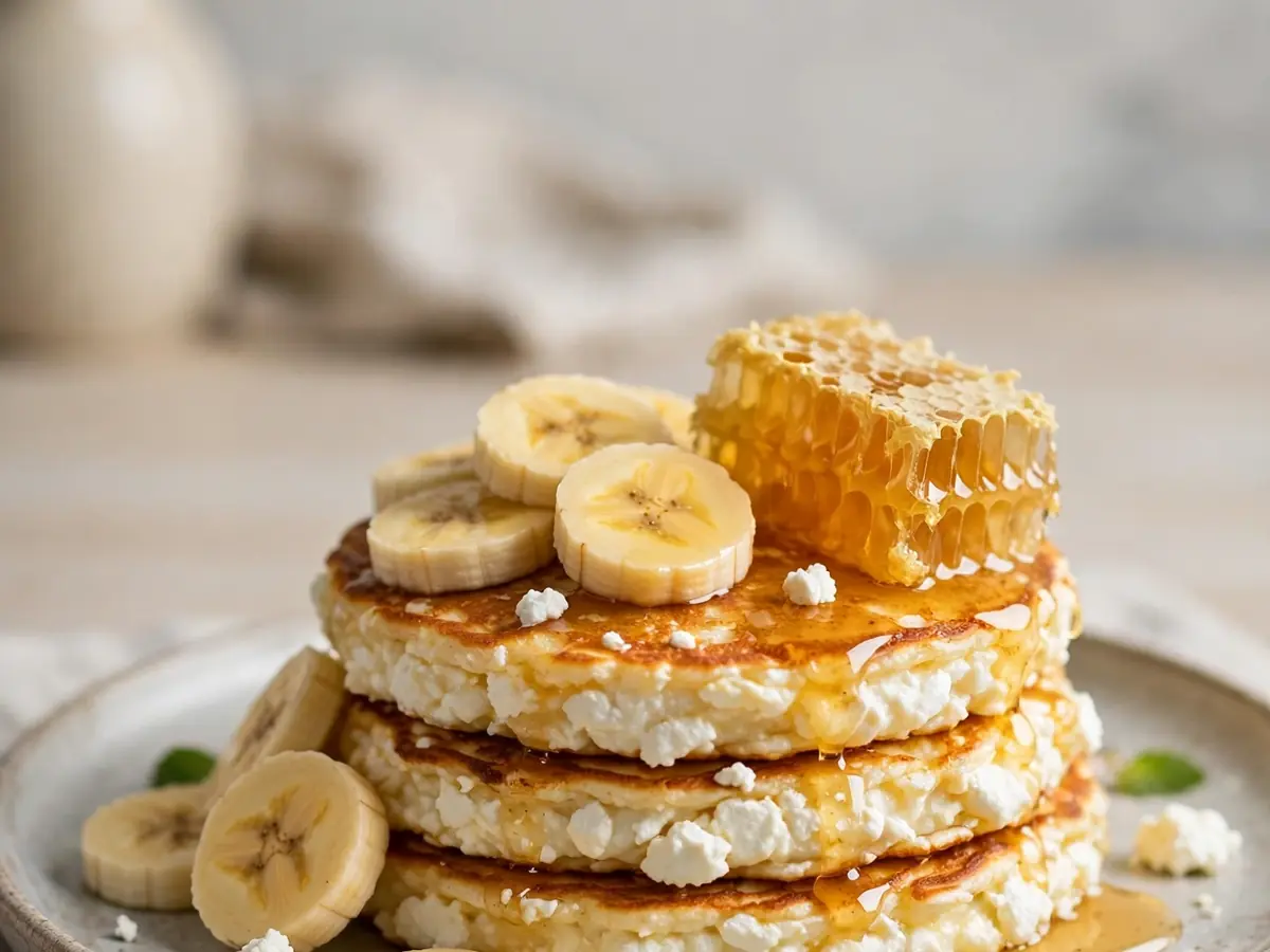 Protein-Packed Cottage Cheese Pancakes