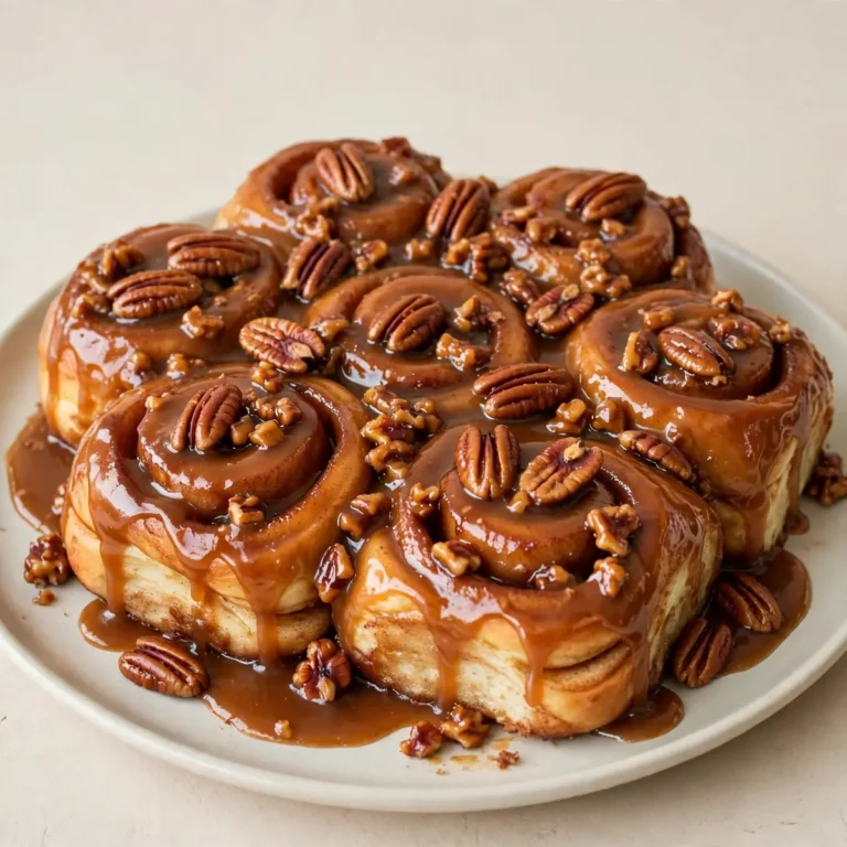 Warm & Gooey Caramel Pecan Sticky Buns